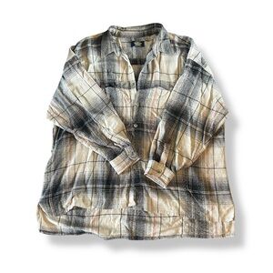 [Utility Quality Clothing] VTG Plaid Shirt